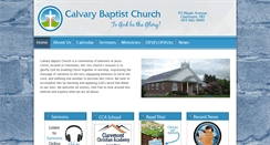 Desktop Screenshot of calvarybaptistnh.org